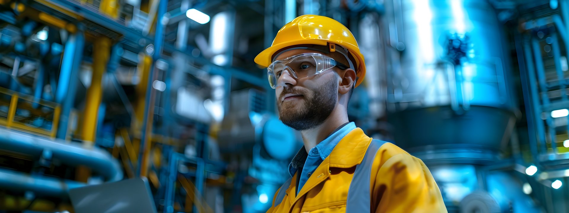 Engineer at work